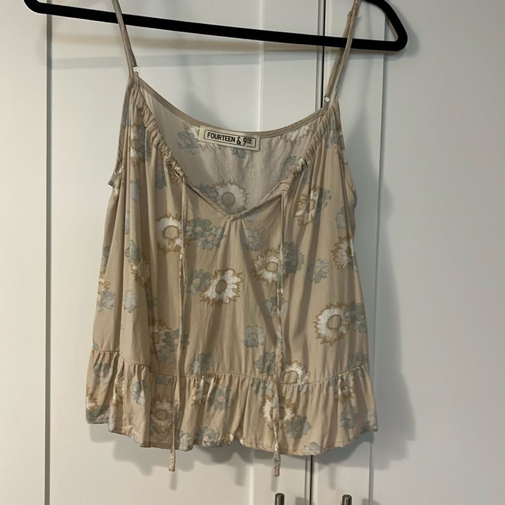 Floral Tank, Medium